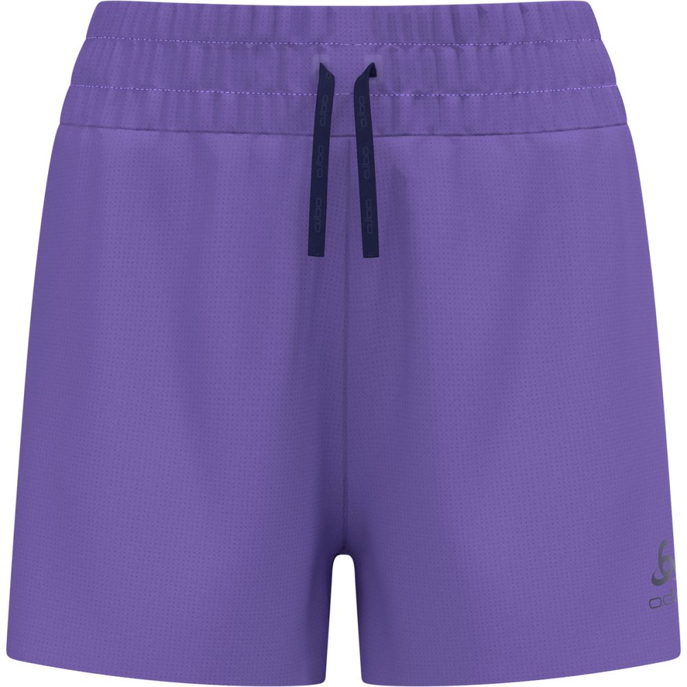 Odlo Zeroweight 3 Inch Laufshorts mit Innenslip für Damen - Training, Running - lila, XL