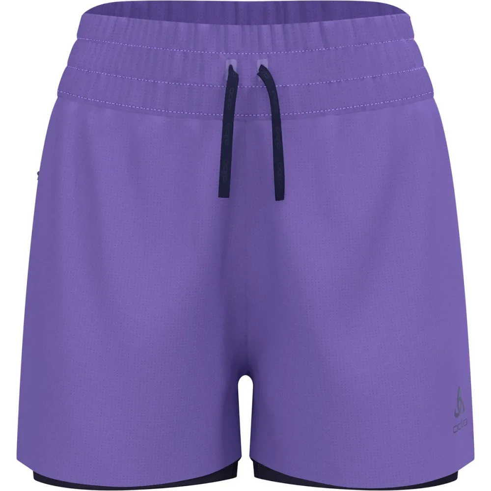 Odlo Damen Zeroweight 3 Inch 2-in-1 Shorts