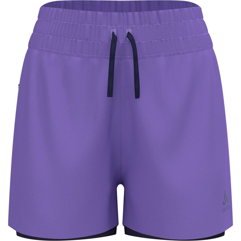 Odlo Damen Zeroweight 3 Inch 2-in-1 Shorts