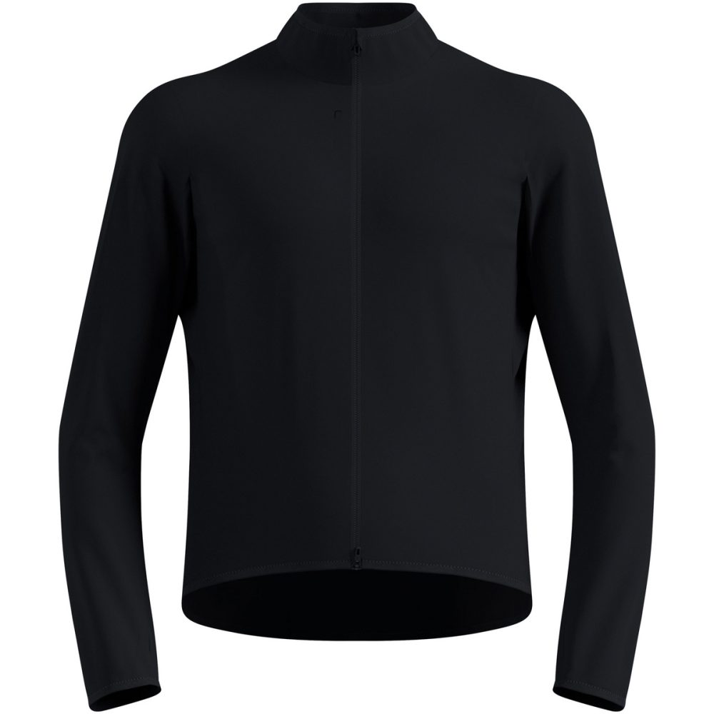 Odlo Zeroweight Windproof Radjacke für Herren - Radsport - schwarz, L