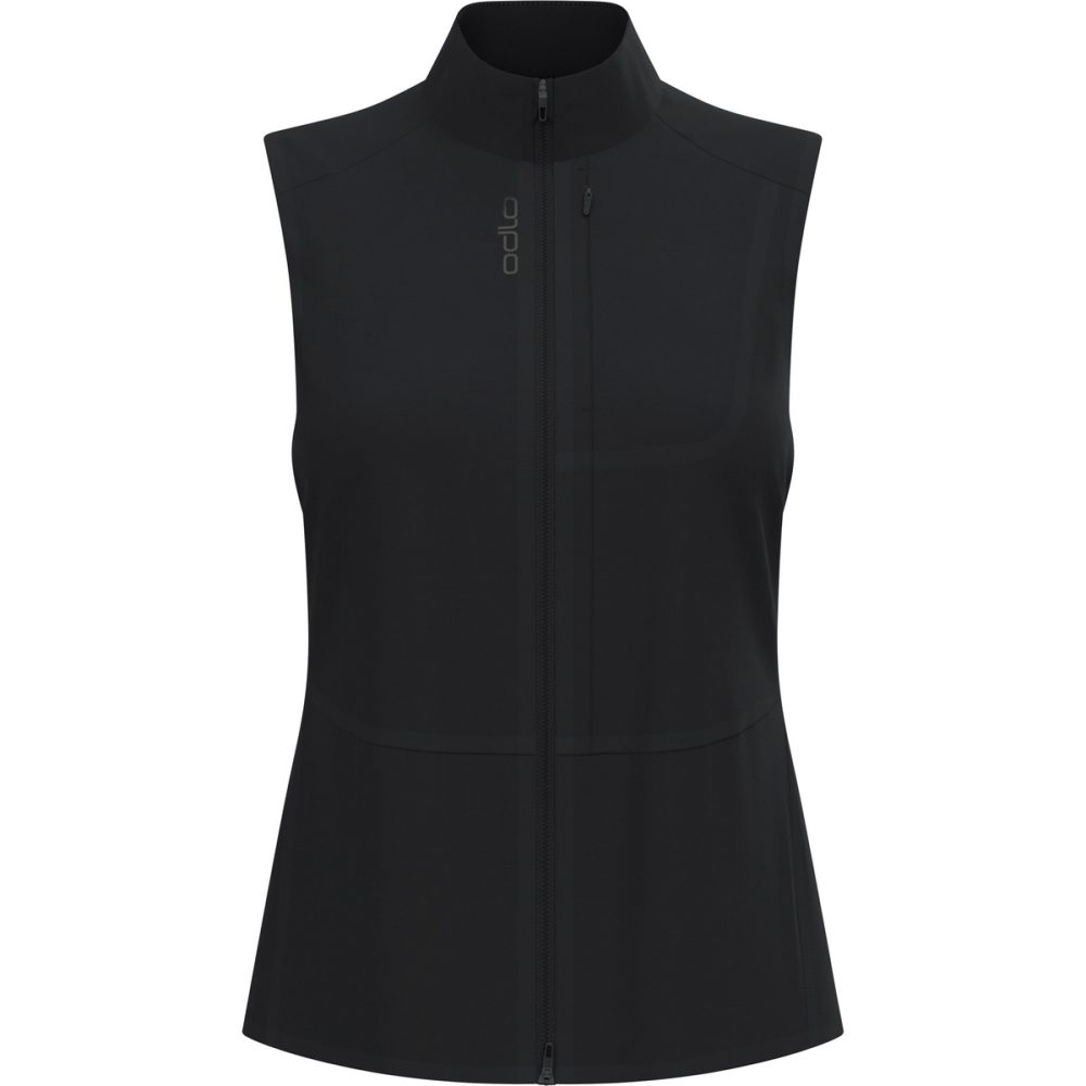 Odlo Explorer Windproof Radweste für Damen - Gravel, Radsport - schwarz, L