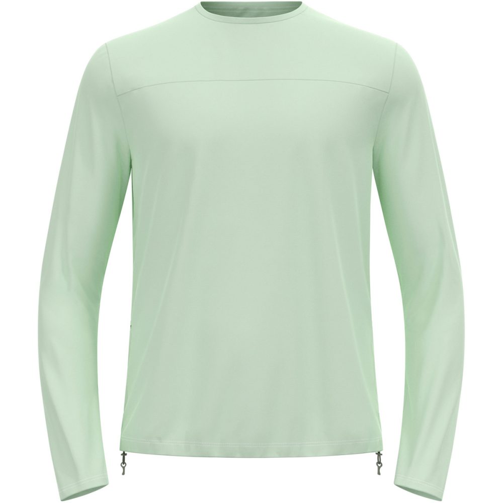 Odlo Explorer Cargo Langarm-Radshirt für Herren - Gravel, Radsport - grün, M