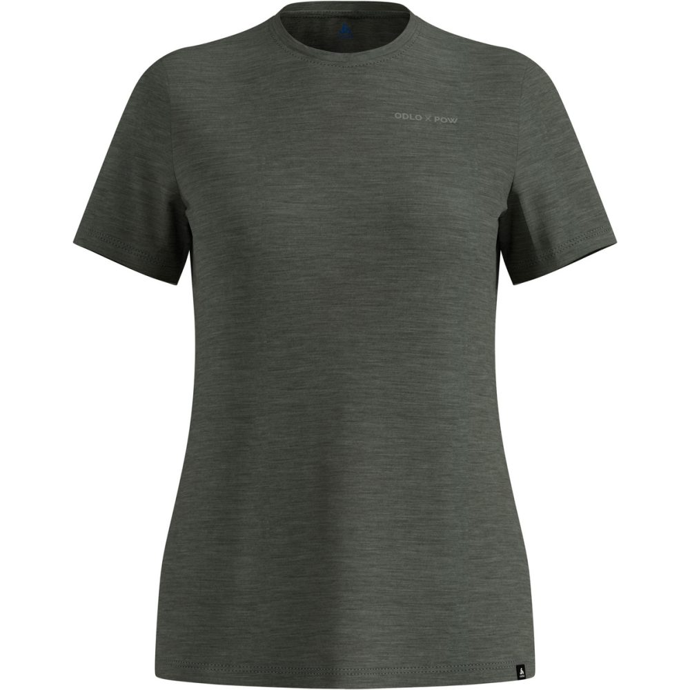 Odlo Damen Odlo X Pow Merino Tencel T-Shirt