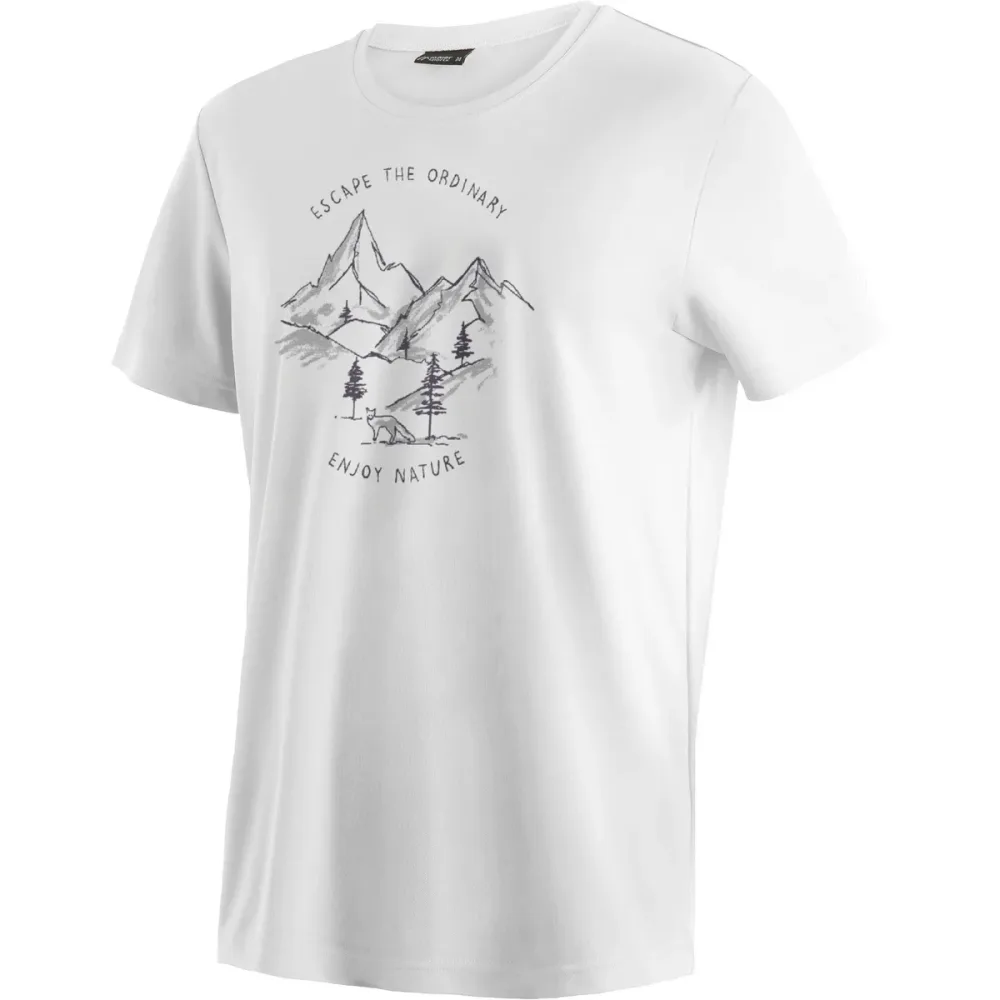 Maier Sports Herren Dieter Print T-Shirt