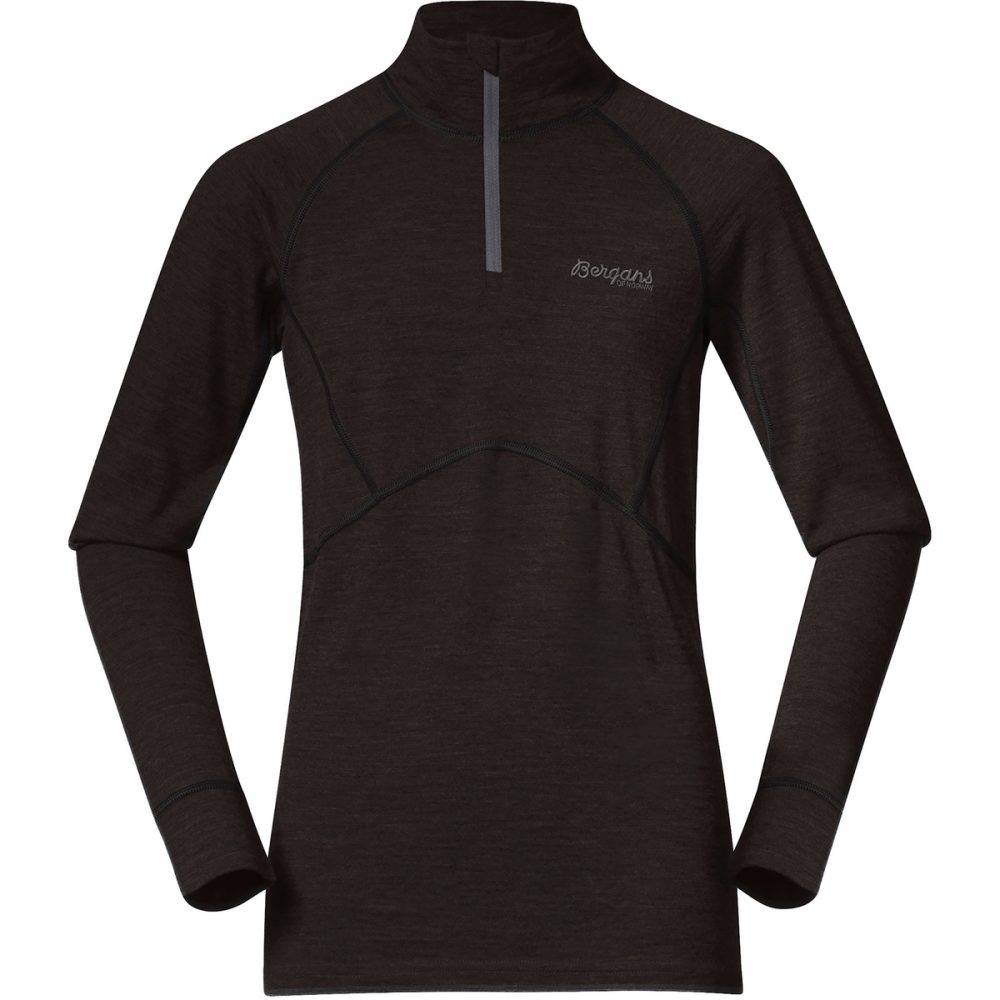 Bergans Kinder Inner:Pure Merino Half Zip Longsleeve