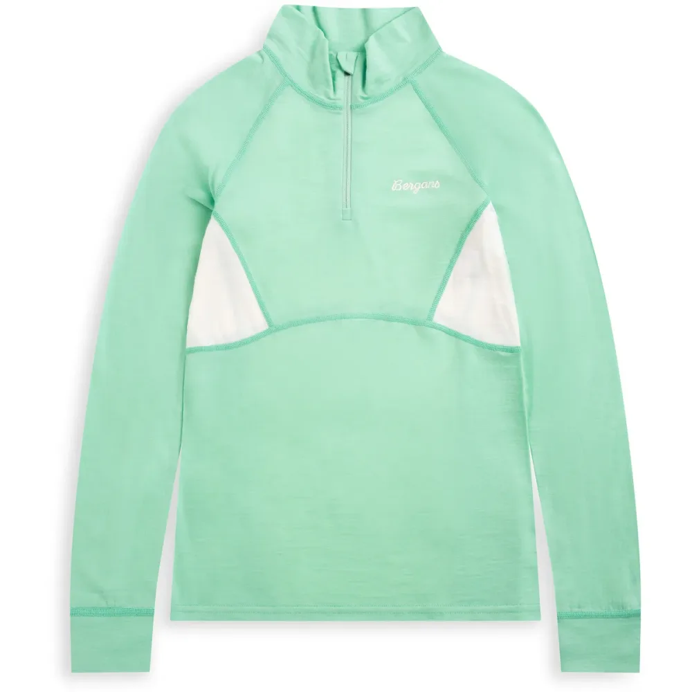 Bergans Kinder Inner:Pure Merino Half Zip Longsleeve