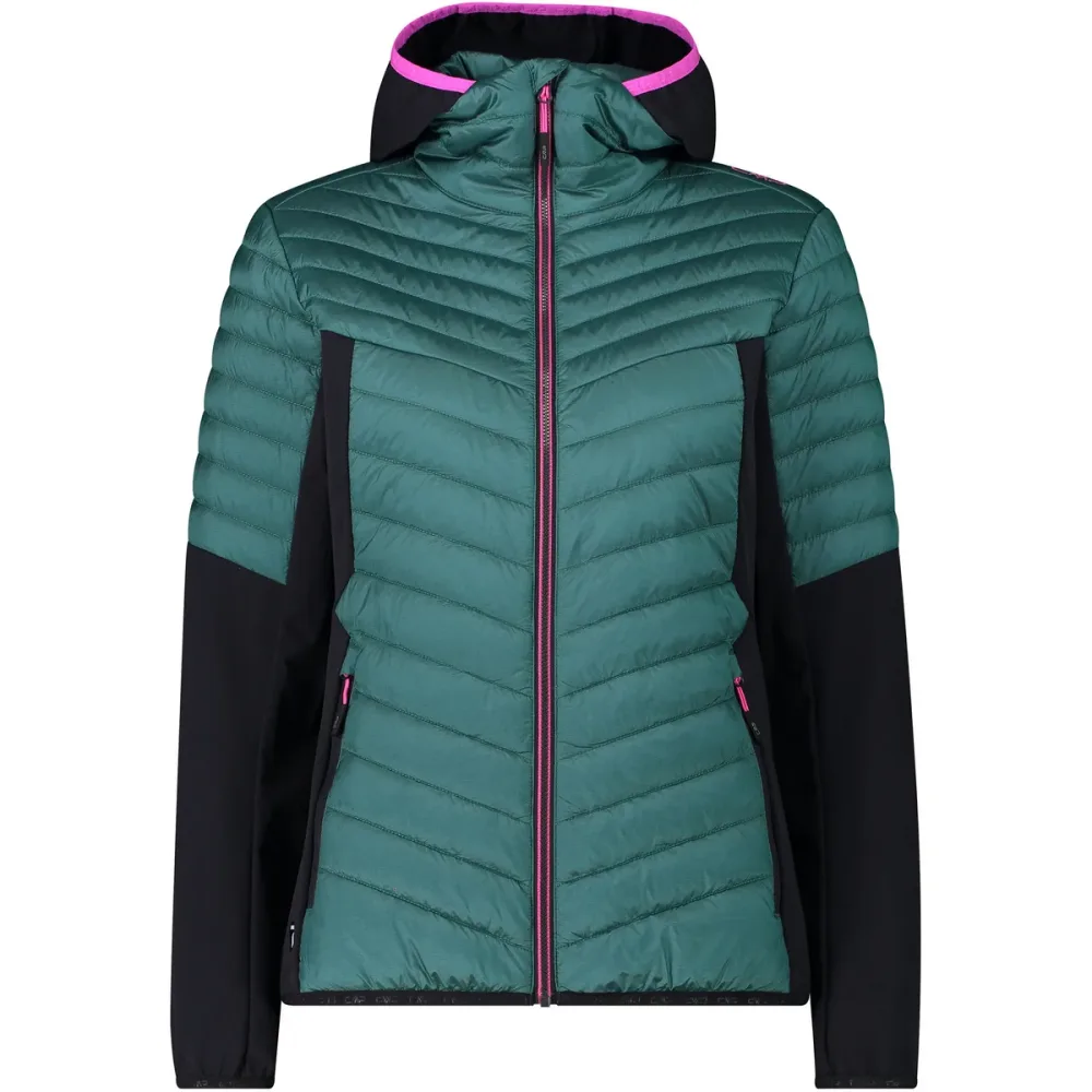 CMP Damen Hybrid Hoodie Jacke