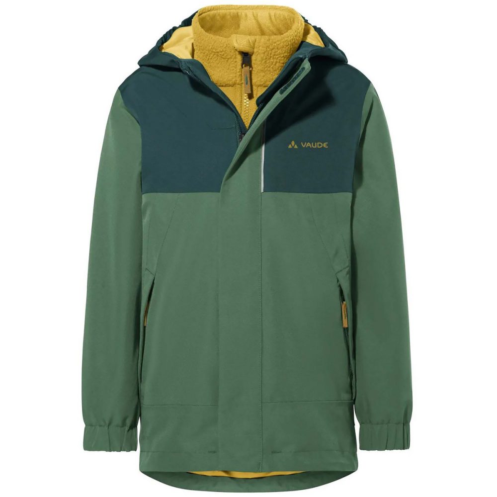 VAUDE - Caprea 3in1 Jacket, 122/128, Dunkelgrün