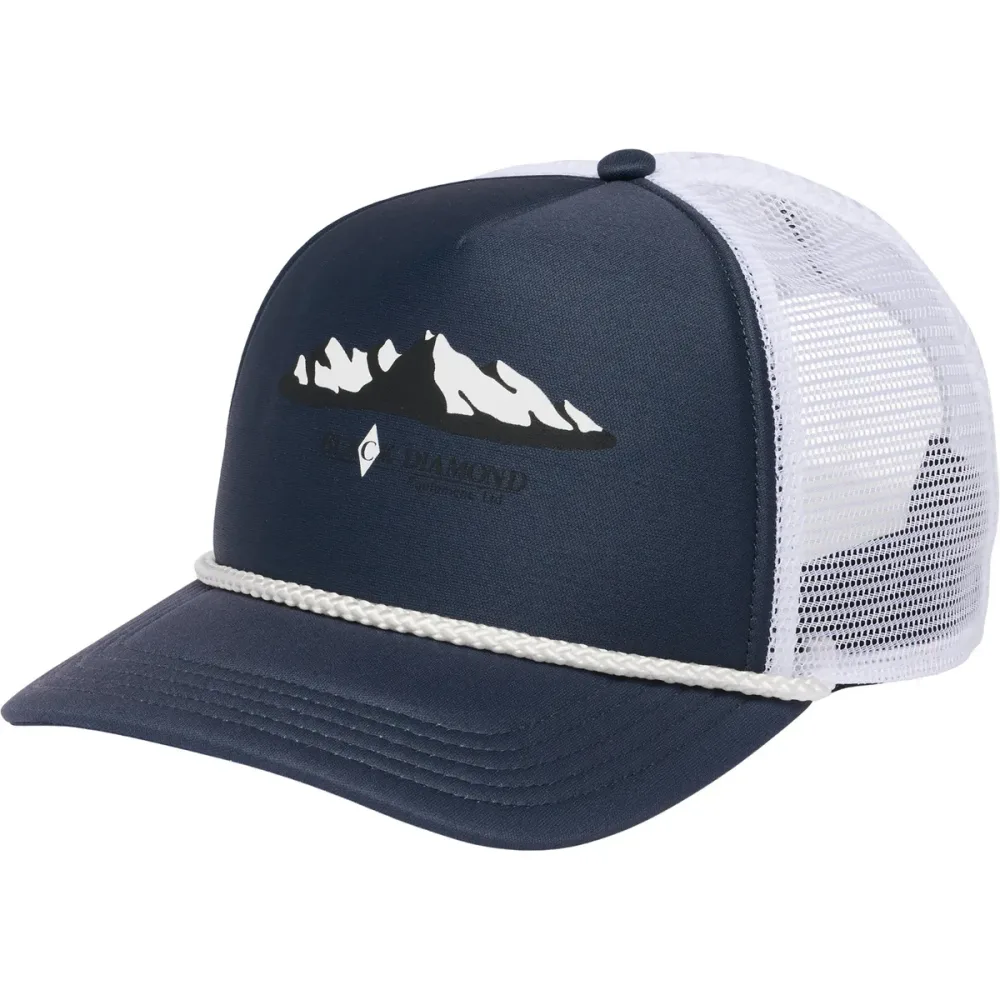 Black Diamond Flat Bill Trucker Cap