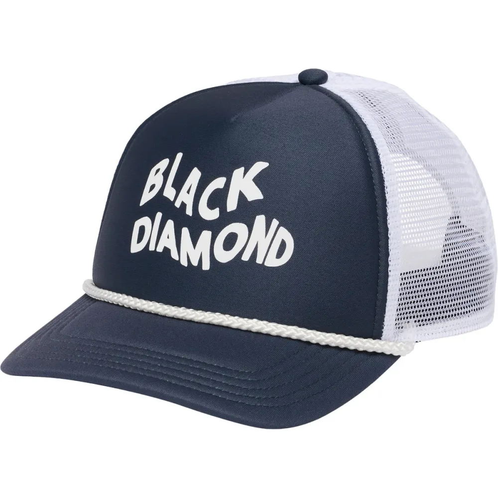 Black Diamond Flat Bill Trucker Cap