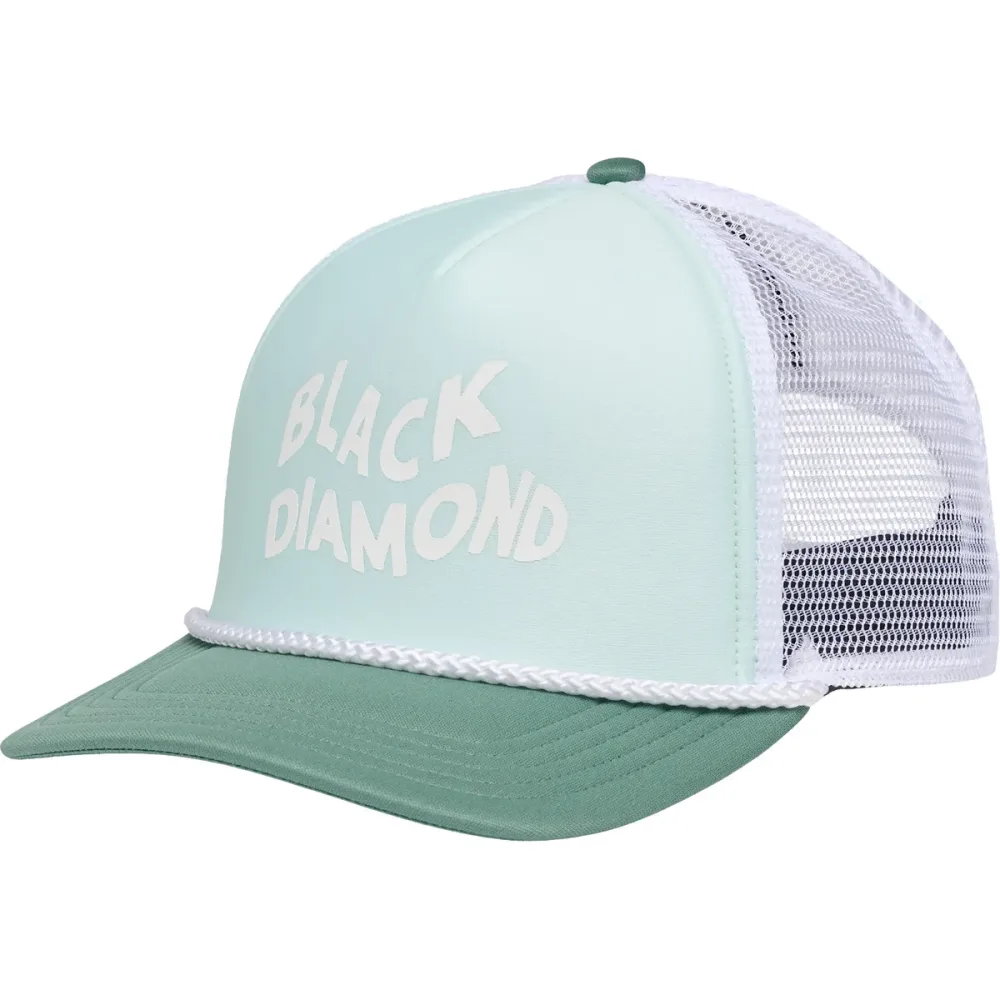 Black Diamond Flat Bill Trucker Cap