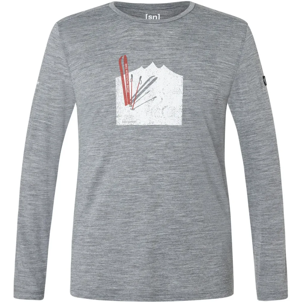 Bergzeit Basics Herren Super.Natural Descent Break Longsleeve