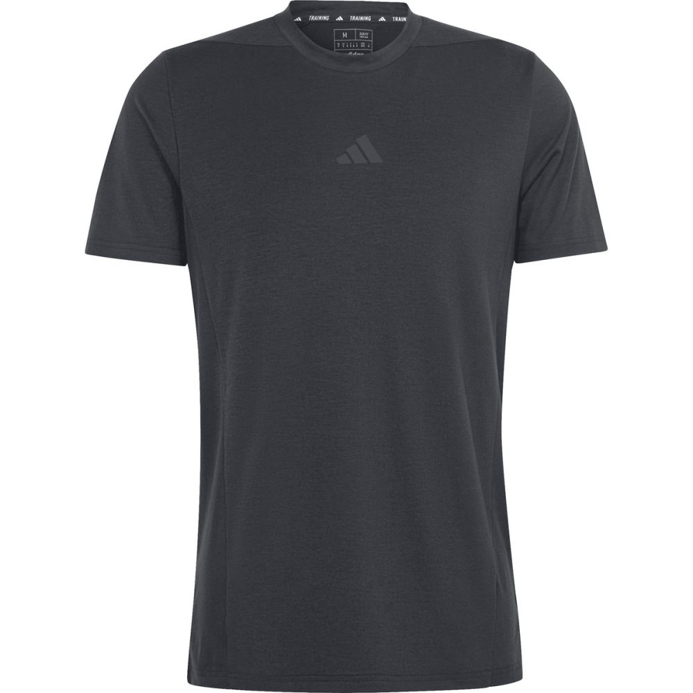 adidas - T-Shirt, kurzarm, für Herren, Black, Größe S
