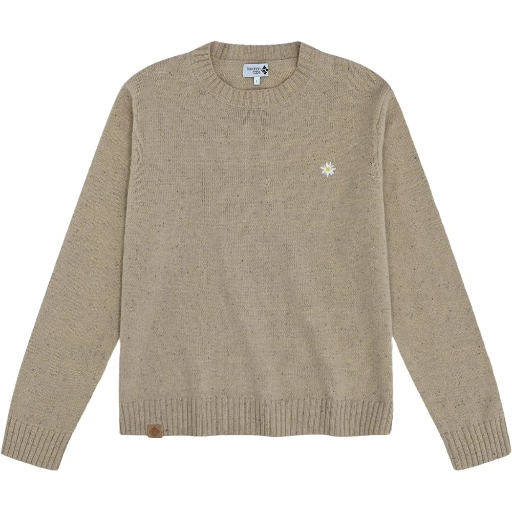 Bavarian Caps Herren Edelweiß Strick Pullover
