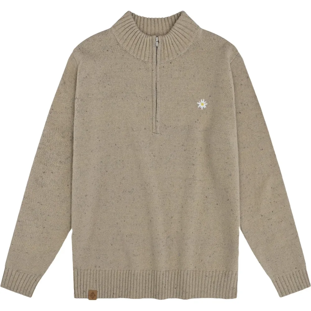 Bavarian Caps Herren Edelweiß Stricktroyer Pullover