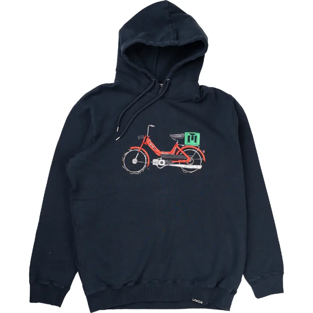 Lakor Herren Red Maxi Hoodie