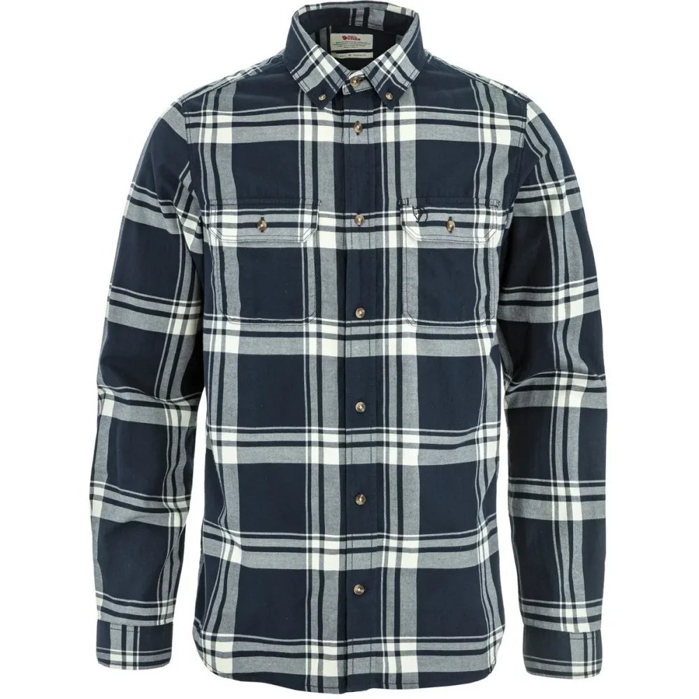 Fjällräven Herren Övik Lite Flannel Hemd