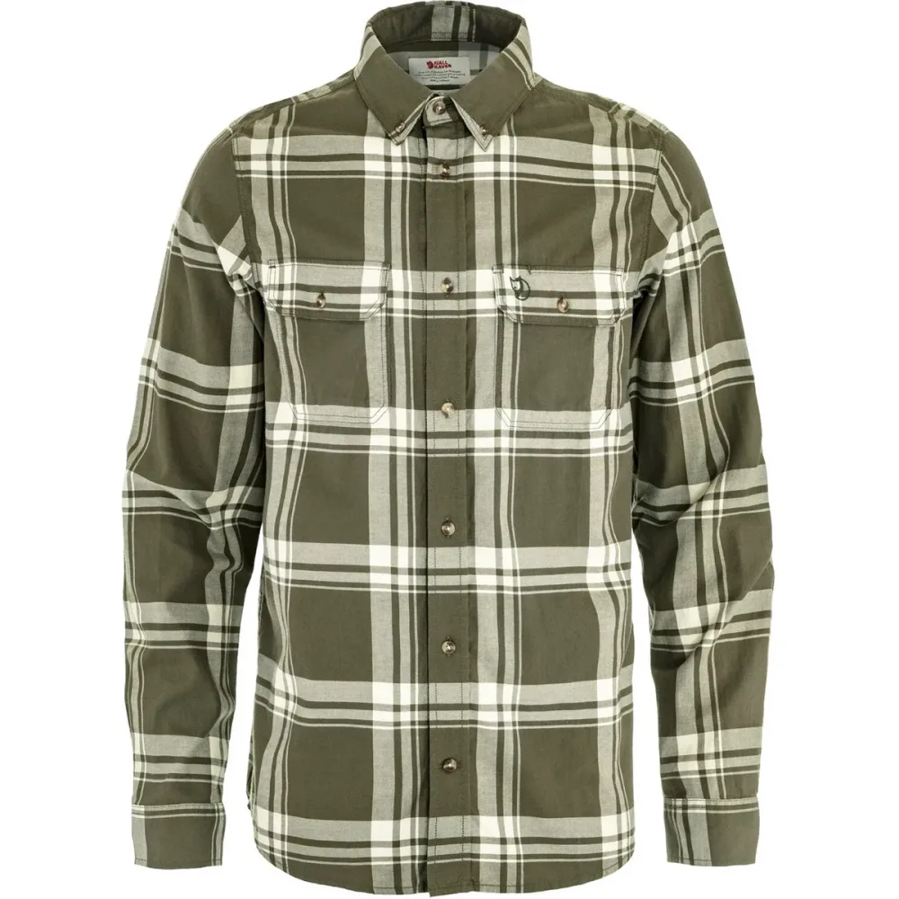 Fjällräven Herren Övik Lite Flannel Hemd