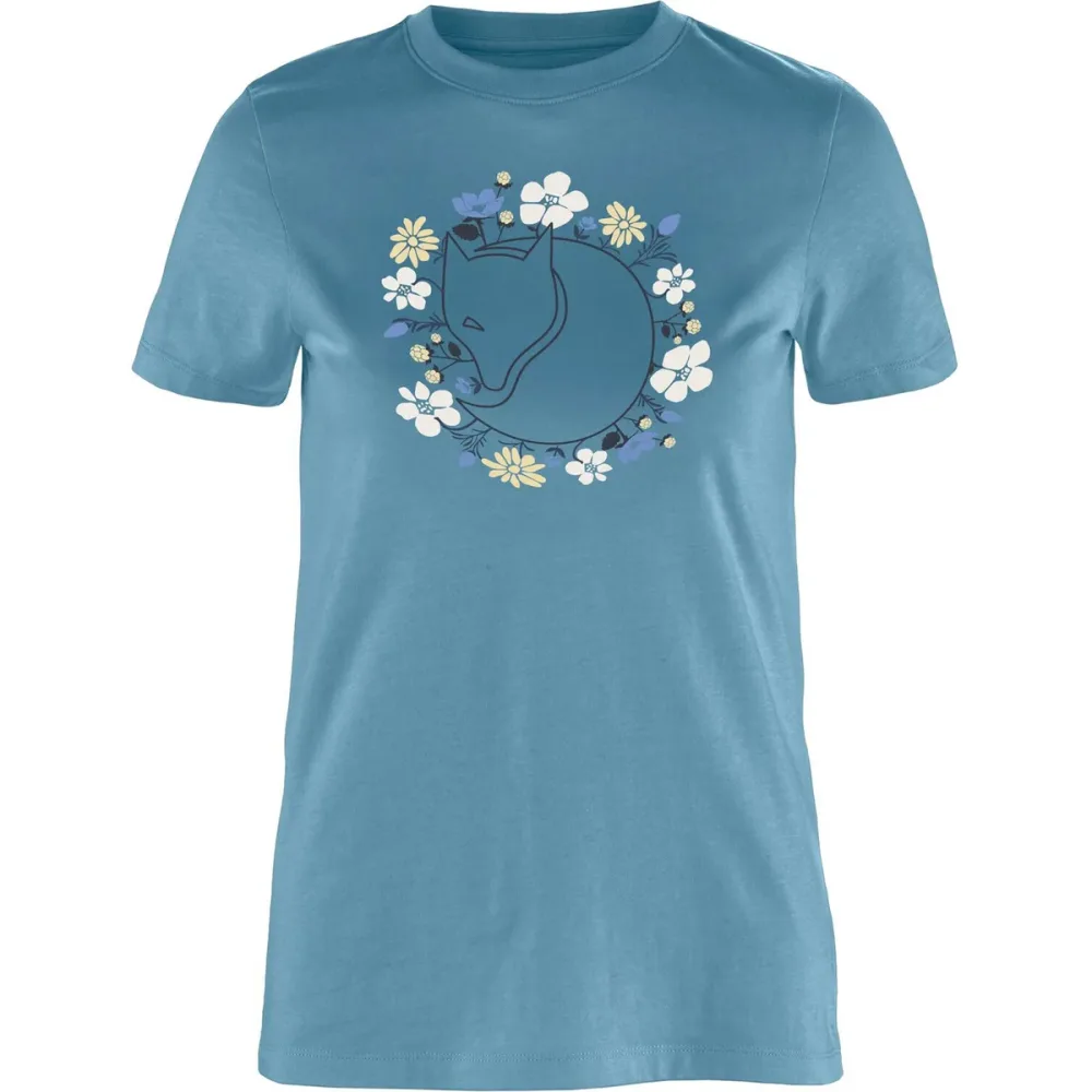 Fjällräven Damen Fjällblomster Fox T-Shirt