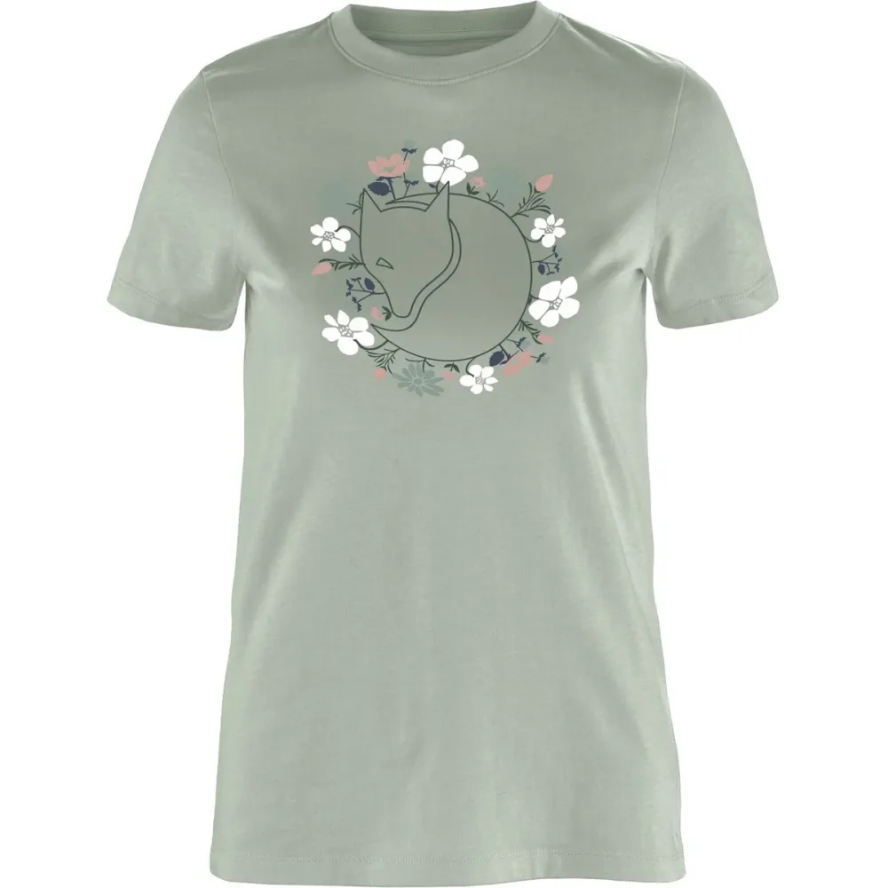 Fjällräven Damen Fjällblomster Fox T-Shirt