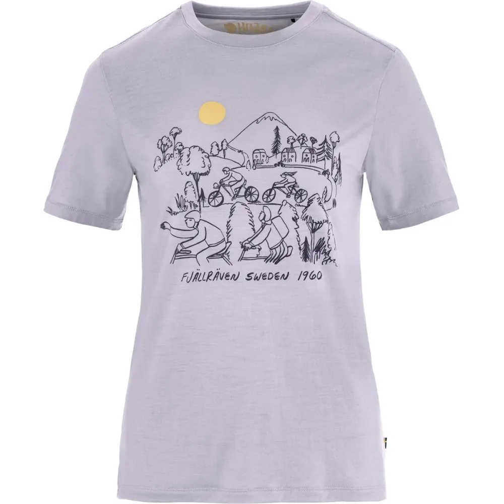 Fjällräven Damen Hoja Lugnt Wool T-Shirt