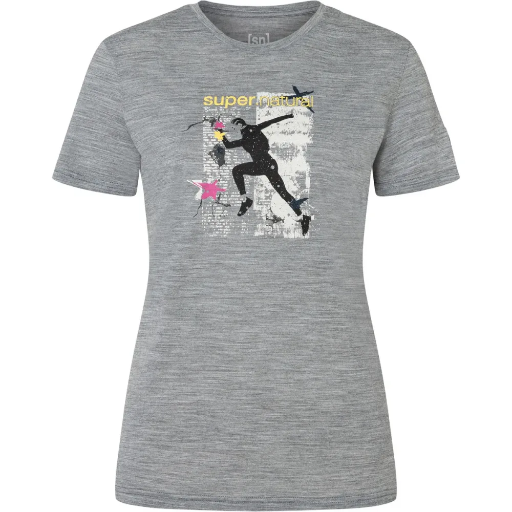 Super.Natural Damen Running Art T-Shirt