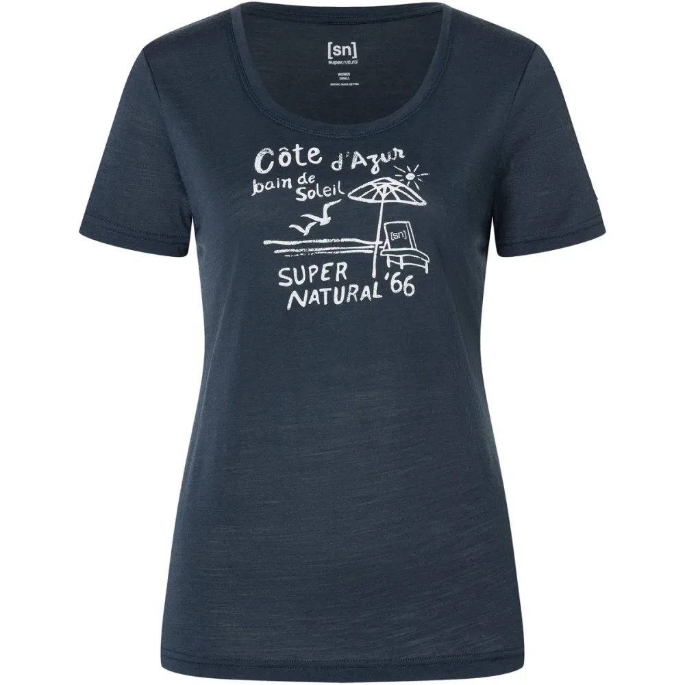 Super.Natural Damen Cote D'azur T-Shirt