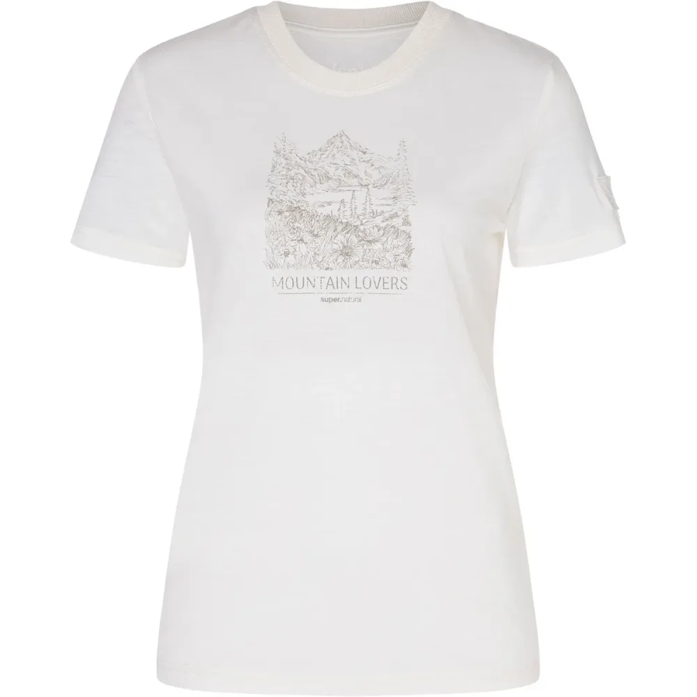 Super.Natural Damen Mountain Lovers Bio J T-Shirt