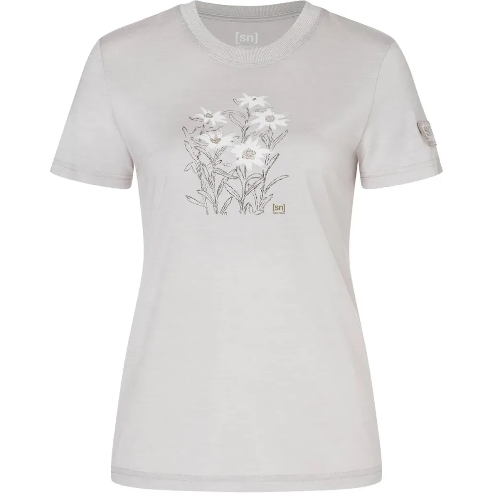 Super.Natural Damen Edelweiss Bio J T-Shirt