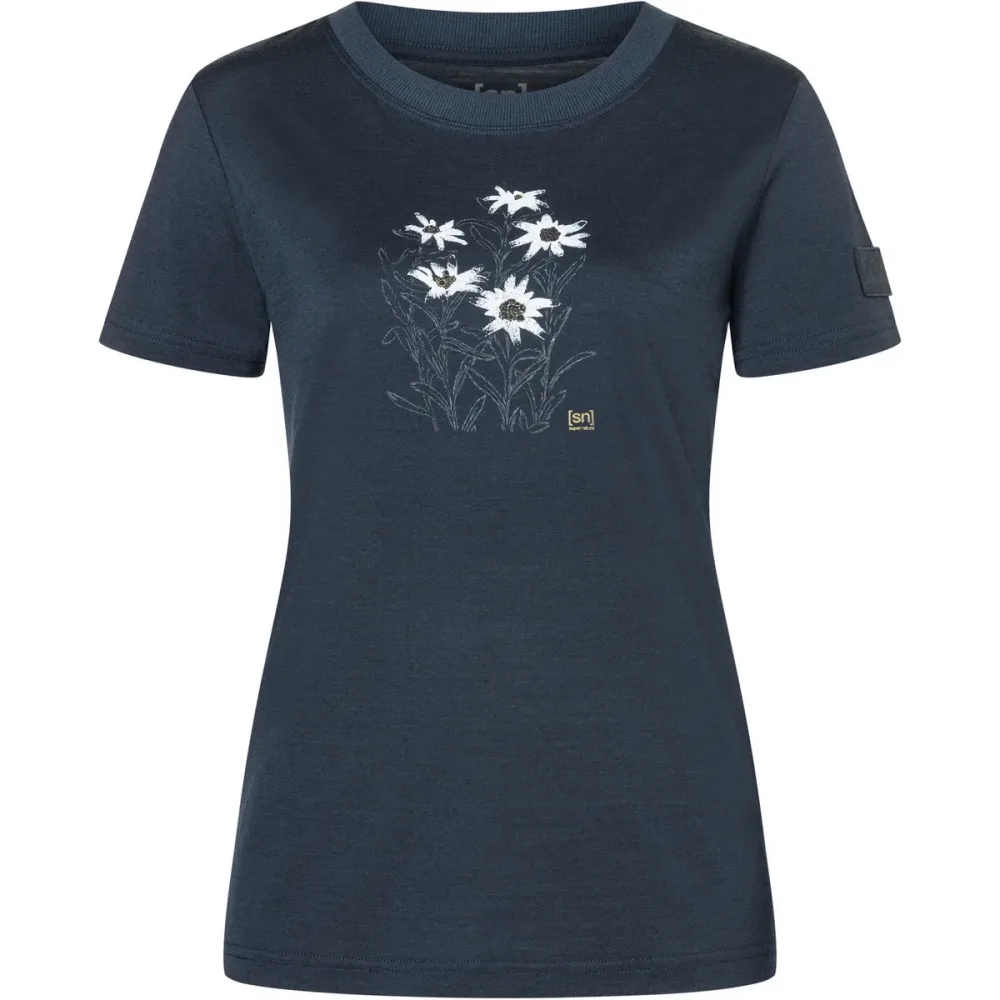 Super.Natural Damen Edelweiss Bio J T-Shirt