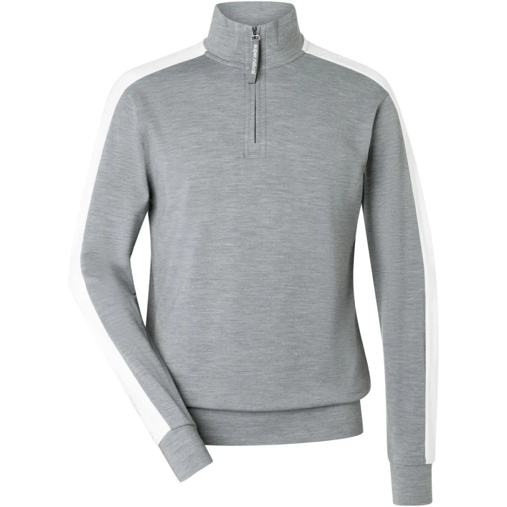 Super.Natural Herren Colorado Zip Turtle Pullover