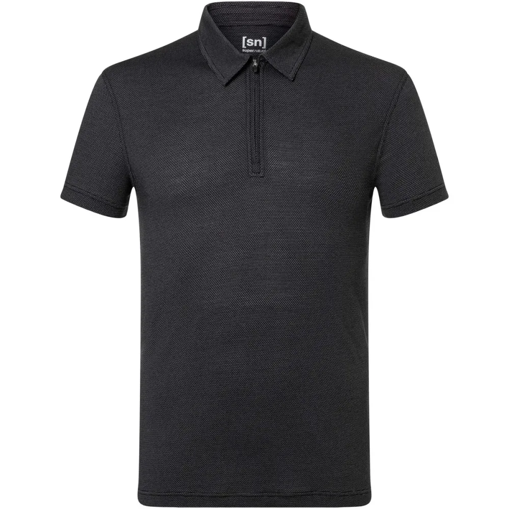 Super.Natural Herren Light Air Zip Polo T-Shirt
