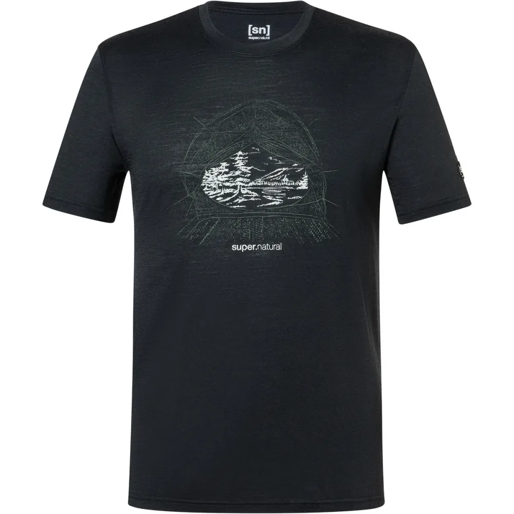 Super.Natural Herren Tent Vie T-Shirt