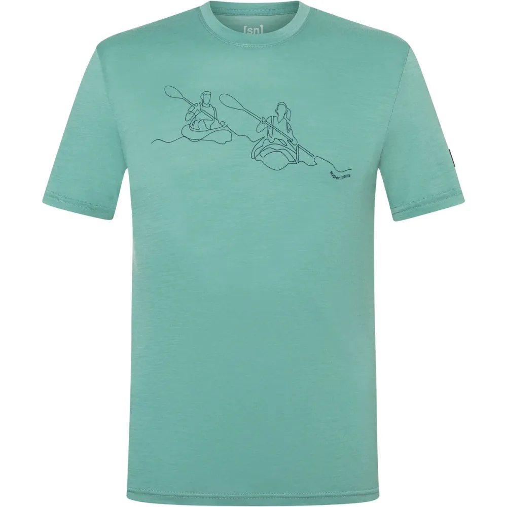 Super.Natural Herren Kanulines T-Shirt