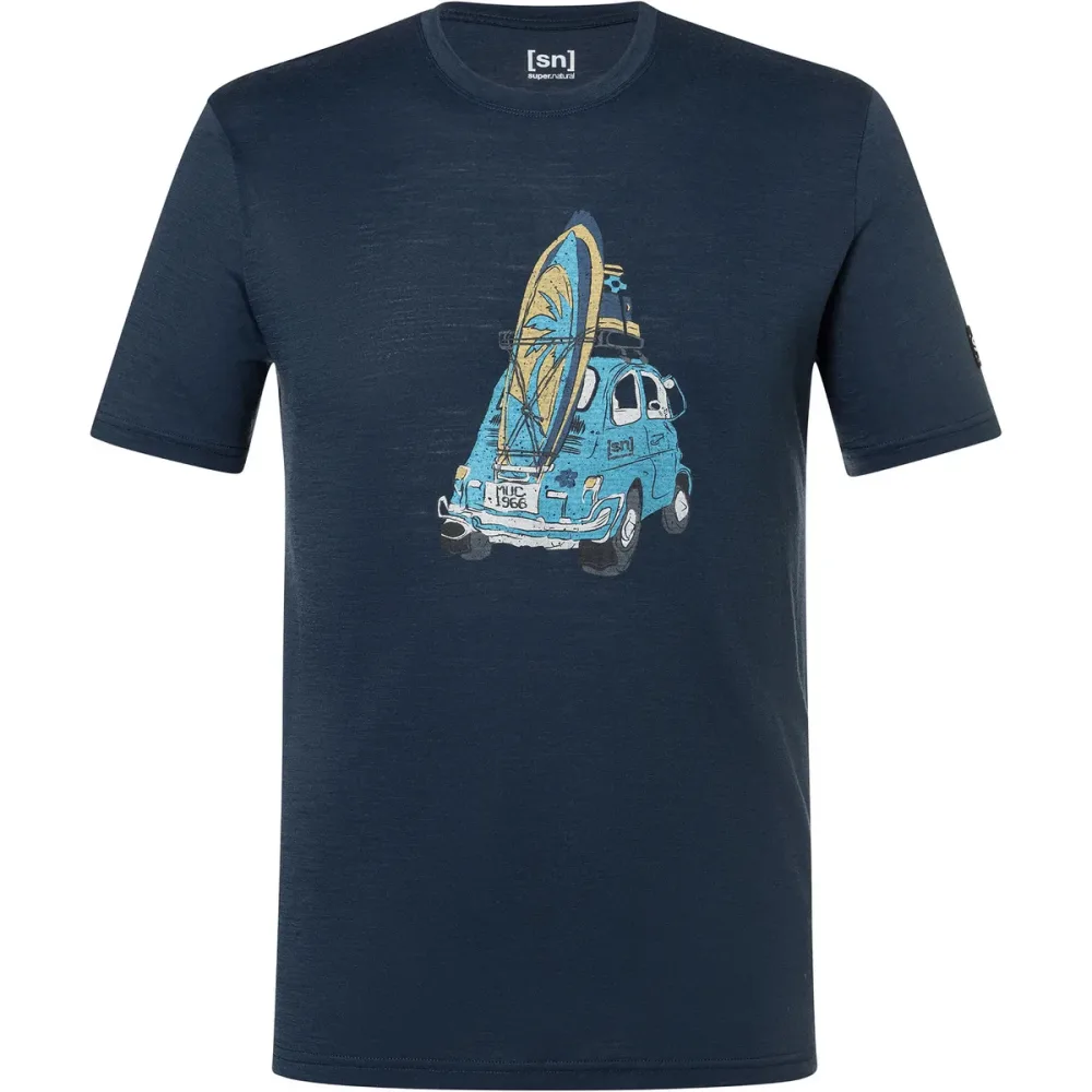 Super.Natural Herren Carsurf T-Shirt
