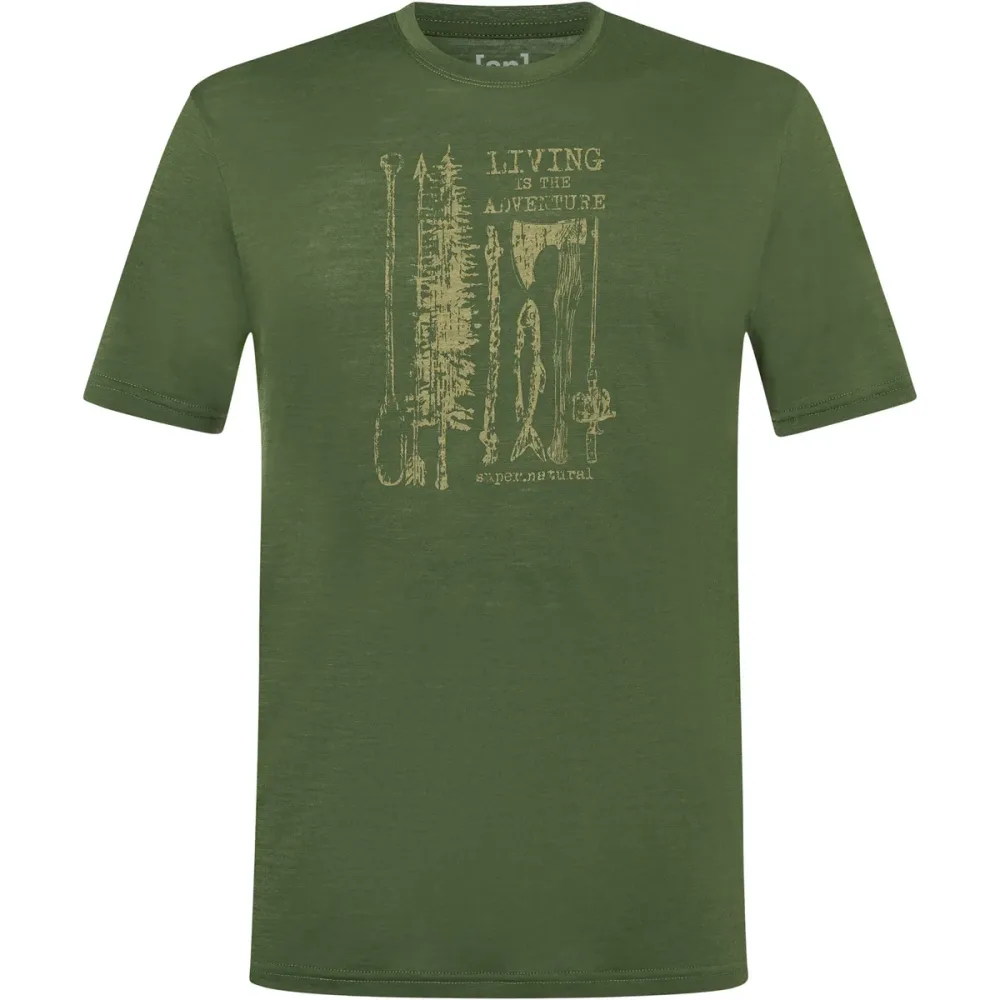 Super.Natural Herren Fishing Adventure T-Shirt