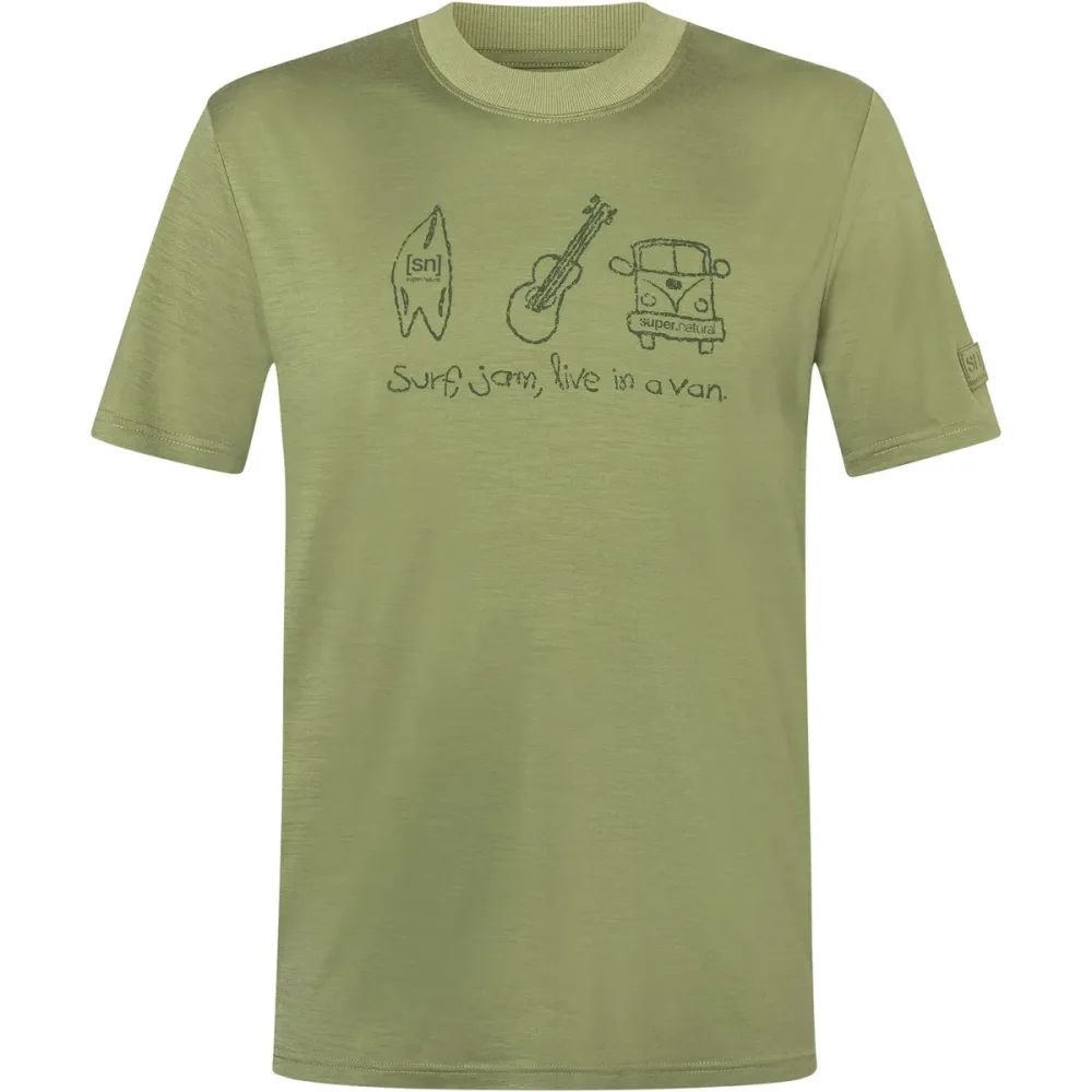 Super.Natural Herren Van Life Bio J T-Shirt