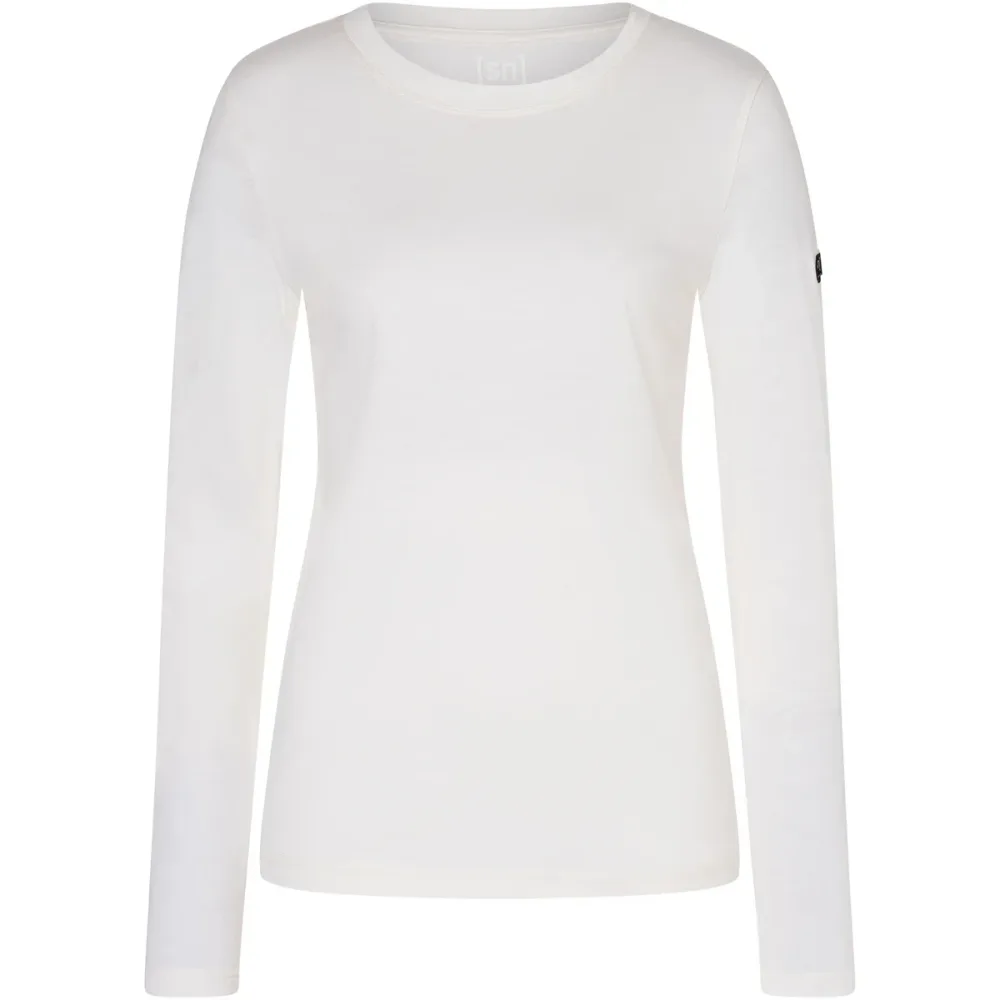 Super.Natural Damen Casual Bio Cotton Longsleeve