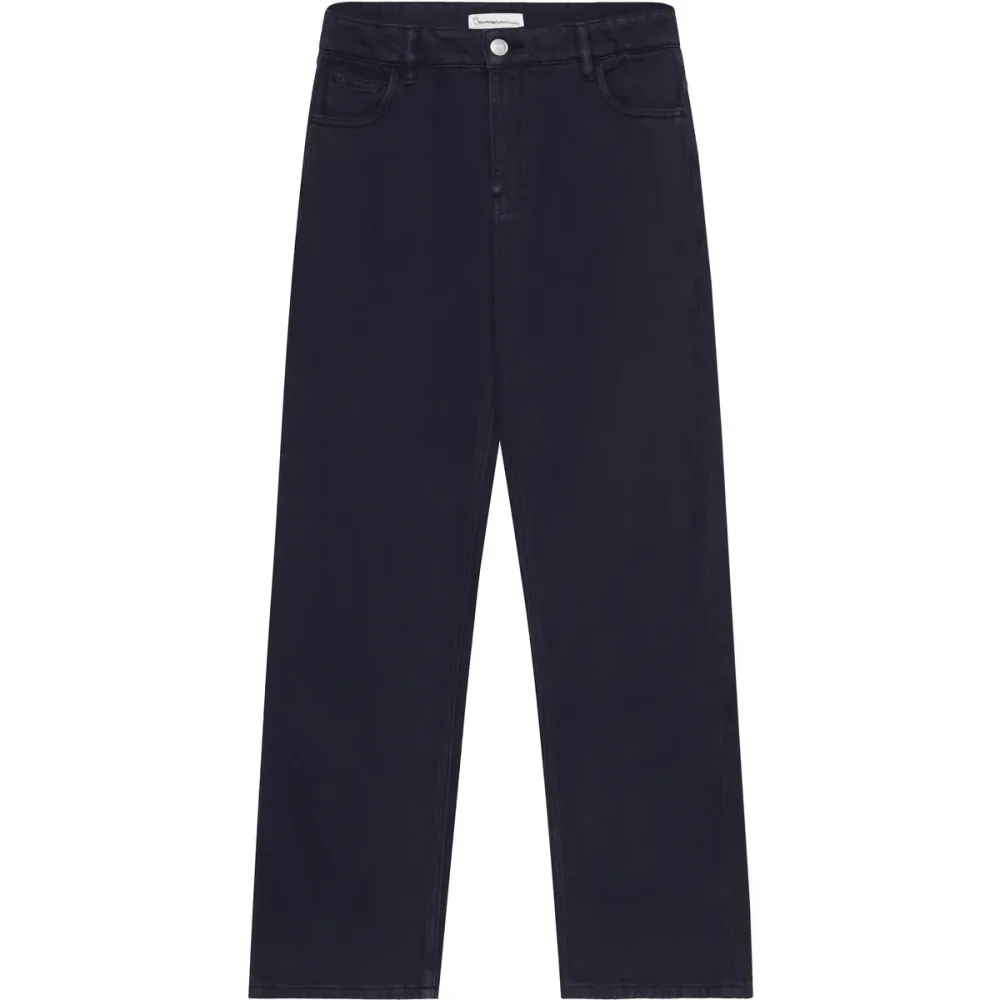 KnowledgeCotton Apparel Herren Flint 5-Pocket Raw Twill Hose