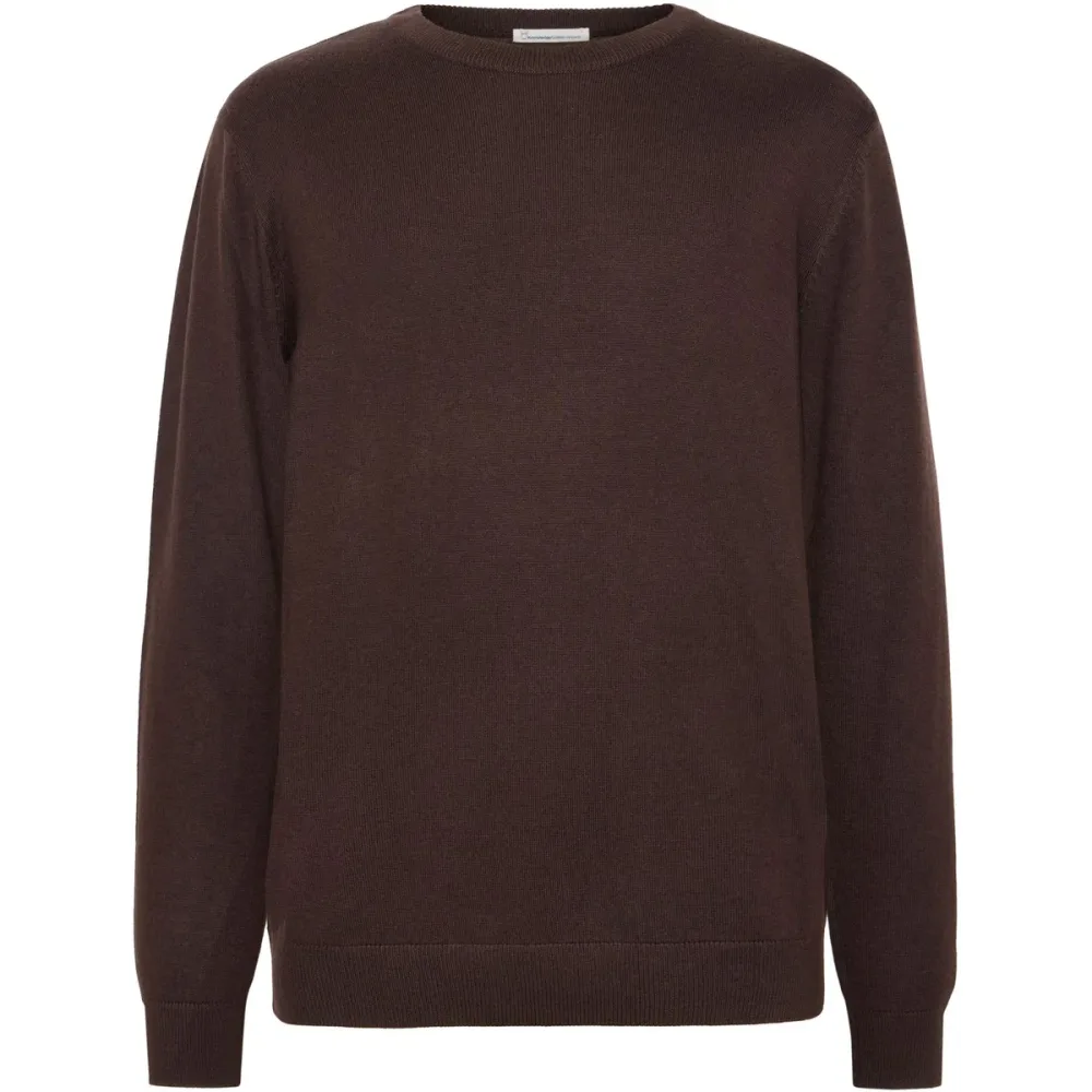 KnowledgeCotton Apparel Herren Merino Knit Crew Neck Pullover