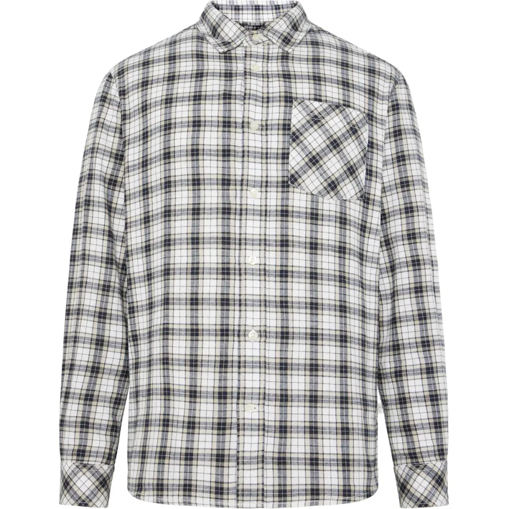 KnowledgeCotton Apparel Herren Regular Fit Checkered Hemd