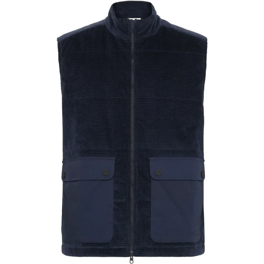 KnowledgeCotton Apparel Herren Corduroy Weste