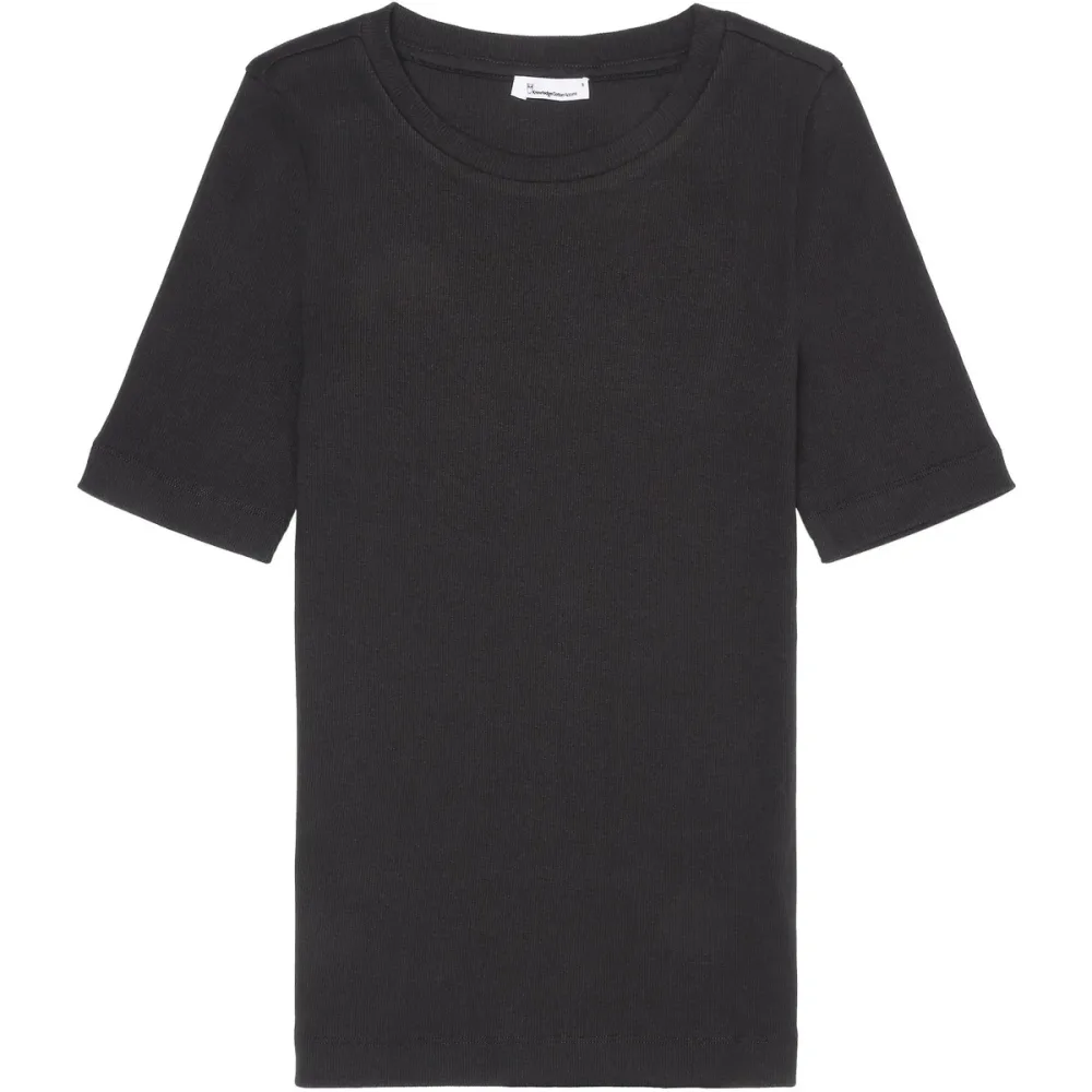 KnowledgeCotton Apparel Damen Rib T-Shirt
