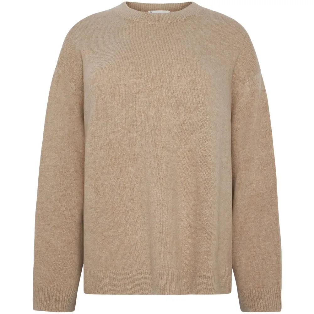 KnowledgeCotton Apparel Damen Single Knit Crew Neck Pullover