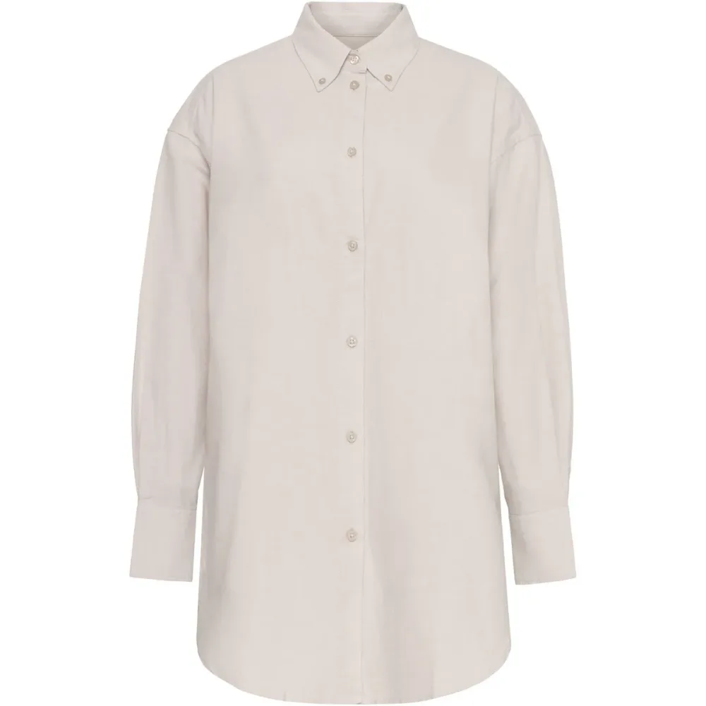 KnowledgeCotton Apparel Damen Oxford Loose Fit Bluse