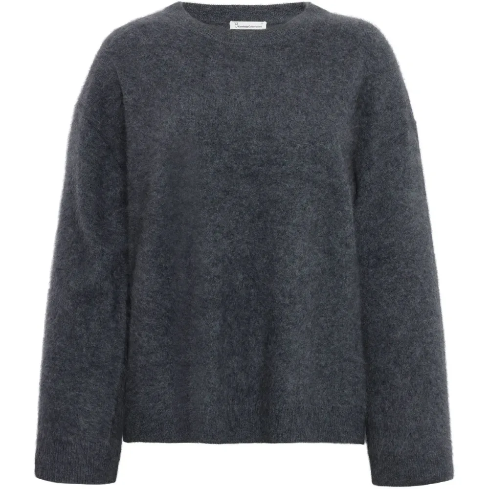 KnowledgeCotton Apparel Damen Single Knit Crew Neck Pullover