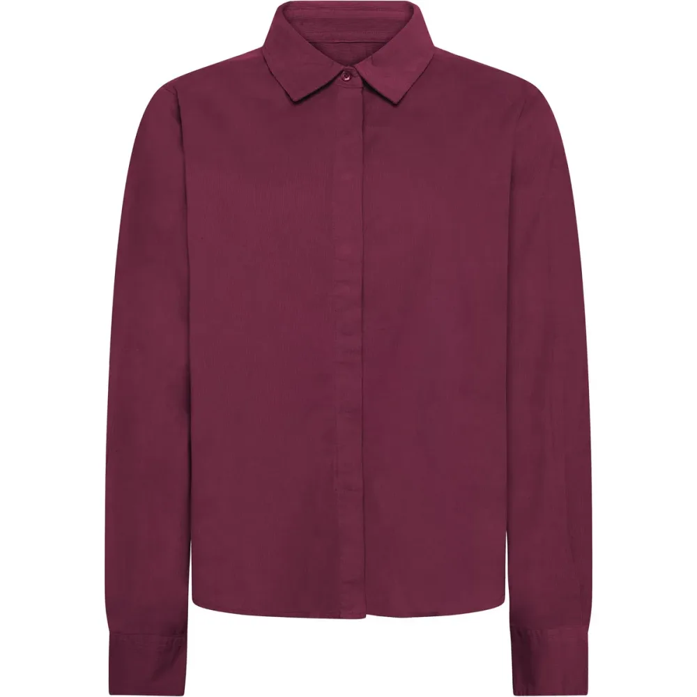 KnowledgeCotton Apparel Damen A-Shape Corduroy Bluse