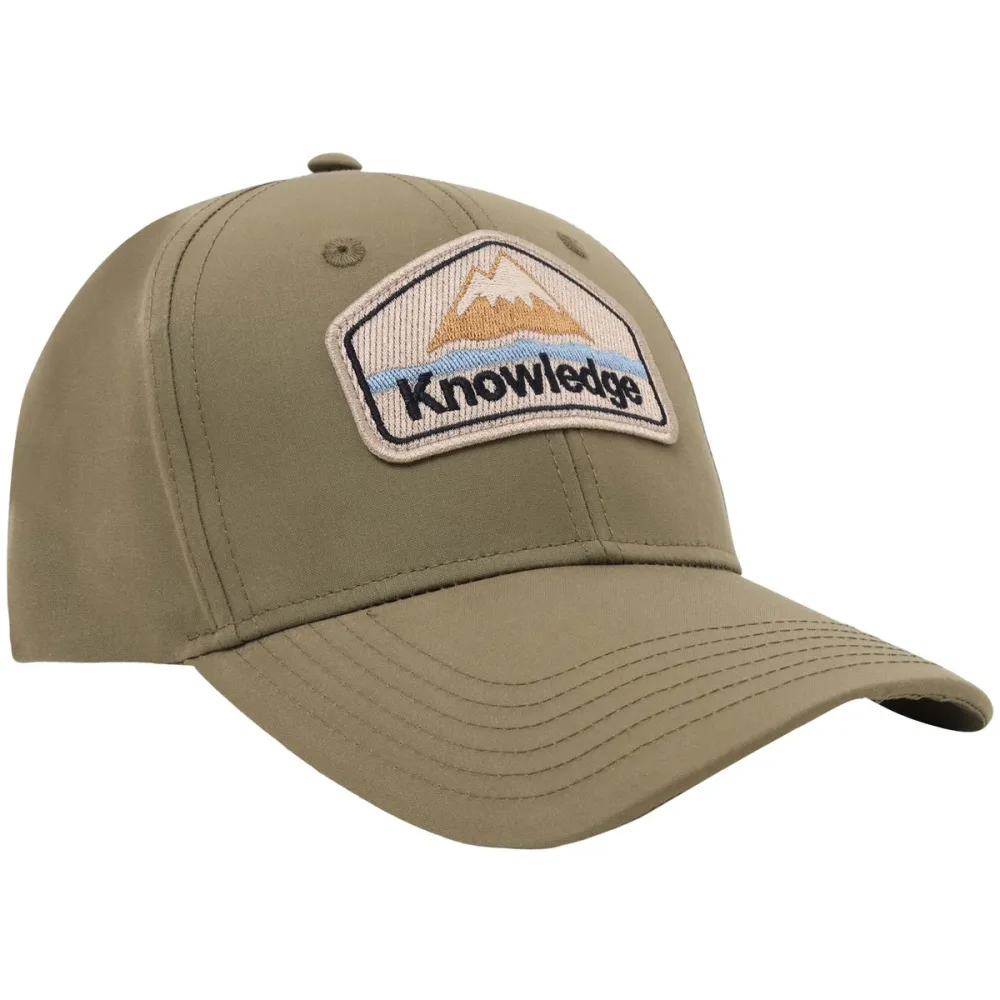 KnowledgeCotton Apparel Vent Canvas 200 Classic Cap
