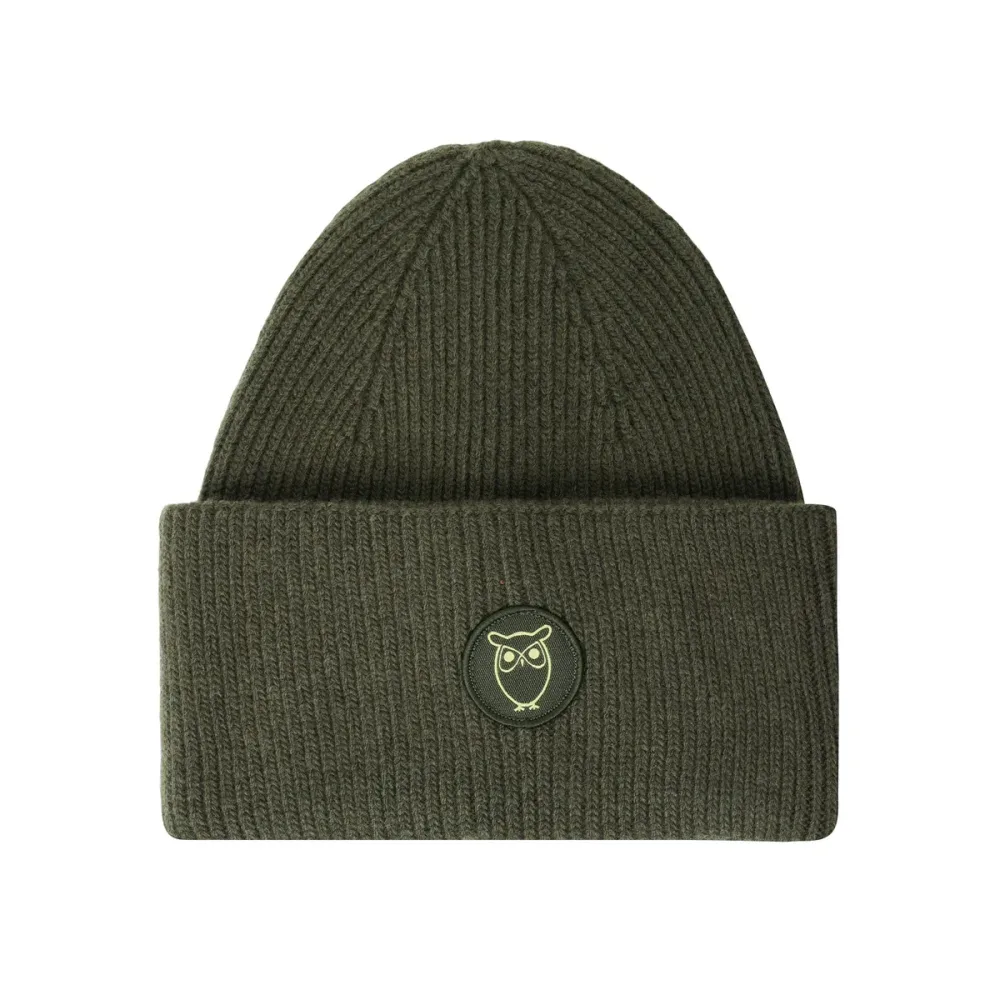 KnowledgeCotton Apparel Big Rib Mütze