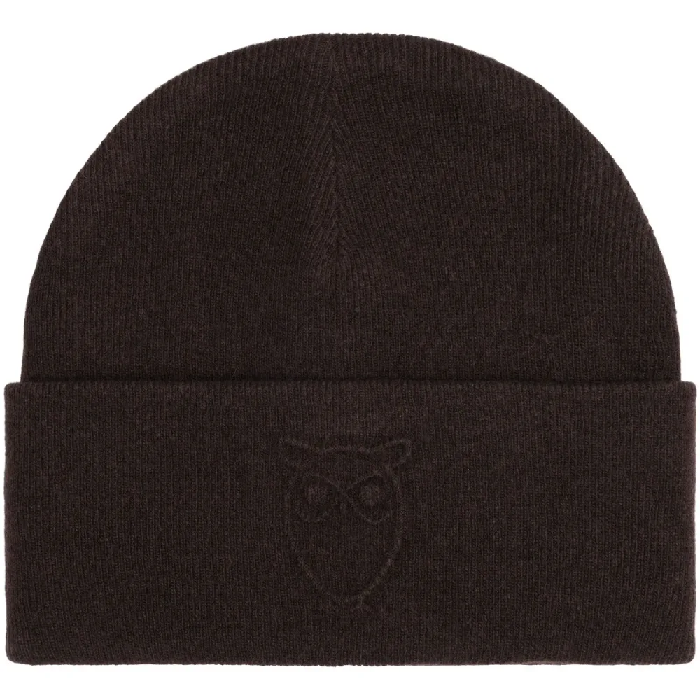 KnowledgeCotton Apparel Embossed Owl Mütze